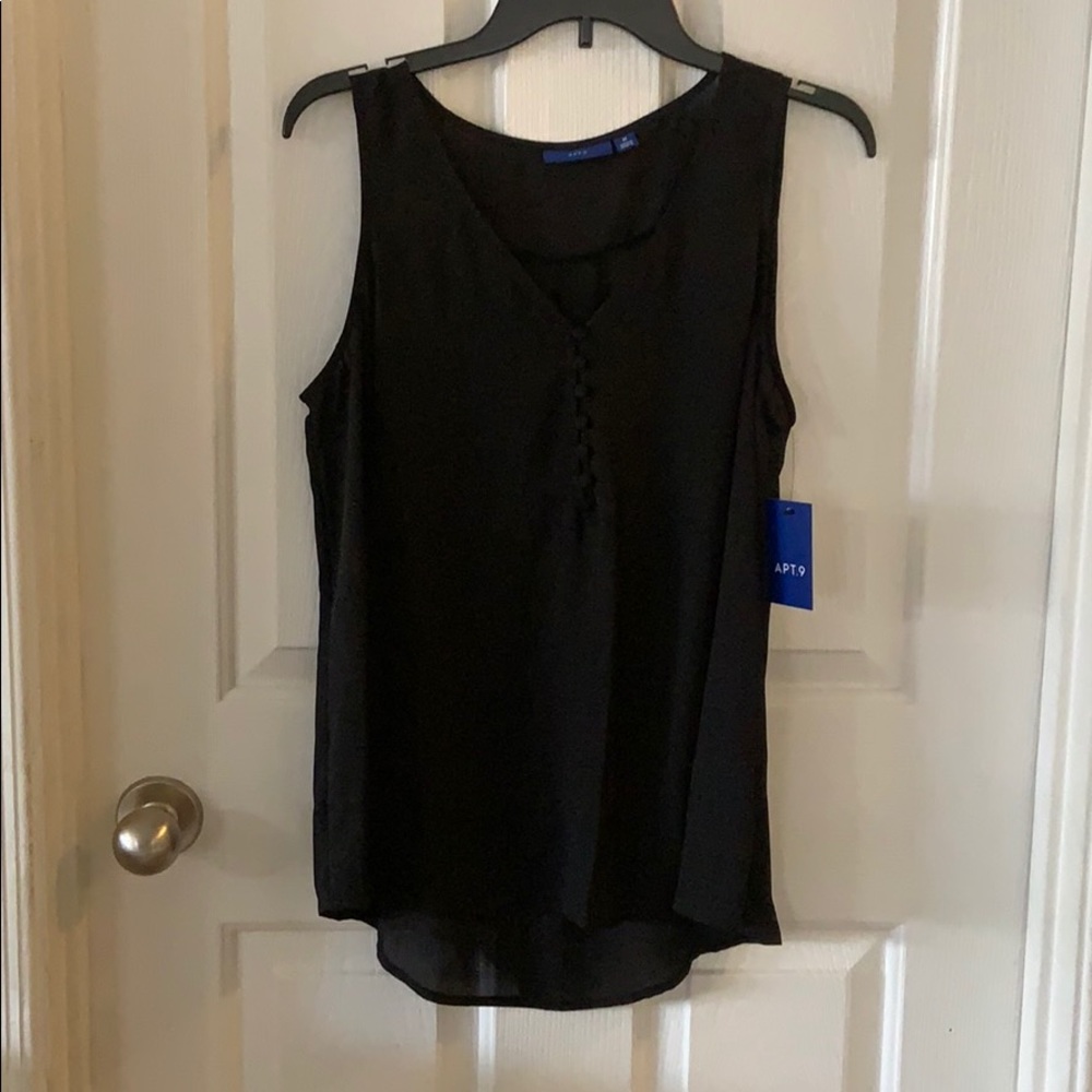 Black dressy tank top